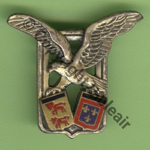 64 A1151 64e.ET (BEARN ANJOU) EVREUX  DrP 2Anneaux horiz Guilloche Embouti Src.Y.GENTY 15Eur10.07 